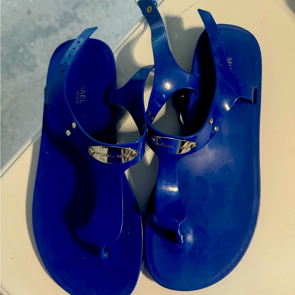 Michael kors jelly sandal